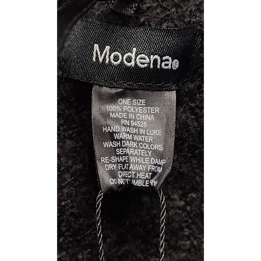 Modena Wrap Womens One Size Black Shawl Collar Poncho Toggle Button Clos… - Picture 5 of 6